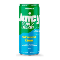 Газированный безалкогольный напиток SportLife Nutrition Juicy BCAA 330мл лимон /лайм 