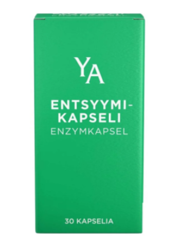 Биологически активная добавка ферментов YA ENTSYYMIKAPSELI 30шт