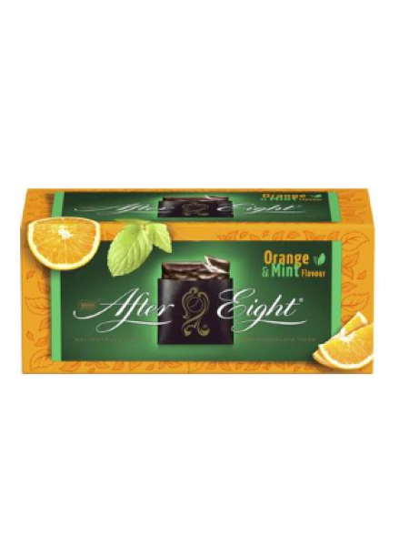 Шоколадные пластинки Nestlé After Eight 200г со вкусом апельсина и мяты