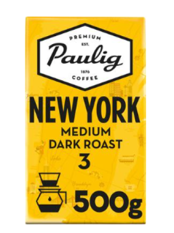 Молотый кофе Paulig Café New York UTZ 500г