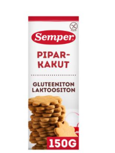 Пряники без глютена Semper Piparkakut 150г