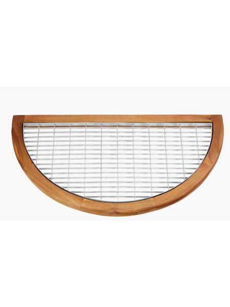 Грязезащитная пороговая решетка, полукруг