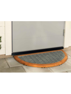 Грязезащитная пороговая решетка, полукруг