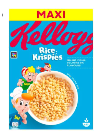Рисовые колечки KELLOGG Rice Krispies MAxi 660г