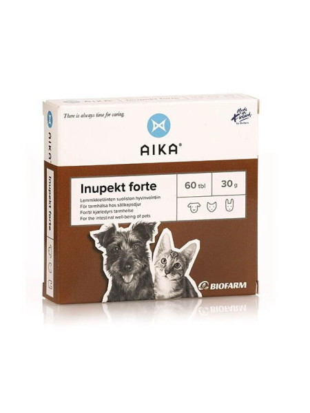 Ветпрепарат для работы кишечника у животных Biofarm Inupekt Forte 60шт