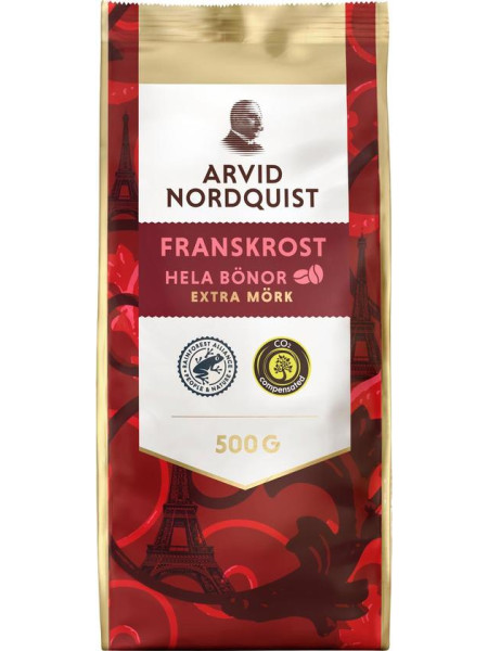 Кофе в зернах Arvid Nordquist Classic Franskrost 500г