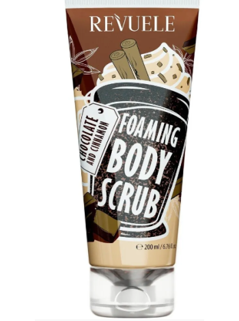 Крем скраб для тела Revuele Vaahtoava Vartalokuorinta Suklaa & Kaneli 200мл