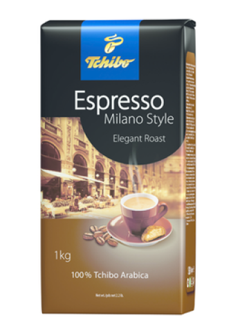 Кофе в зернах Tchibo Espresso Milano Style 1 кг