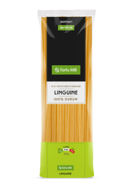 Паста Linguine из твердых сортов пшеницы TARTU MILL 500 г