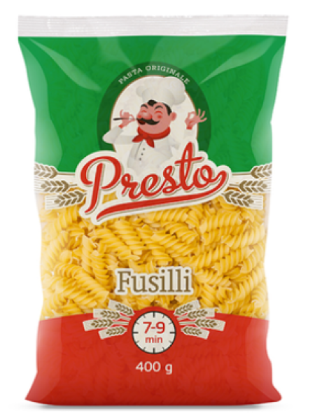 Паста Фузилли PRESTO Makaron "Fusilli" 400г