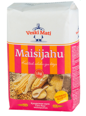 Кукурузная мука VESKI MATI Maisijahu 1 кг