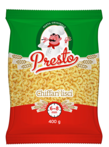 Паста PRESTO Chiffari Lisci Nr.183 400г