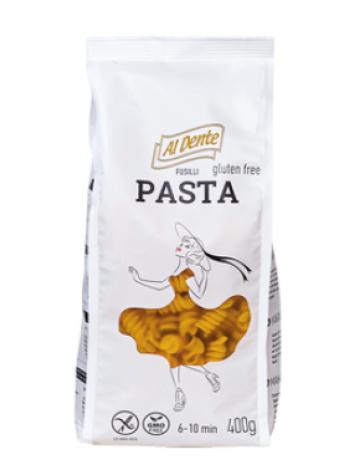 Паста Фузилли AL DENTE Fusilli pasta 400г  без глютена