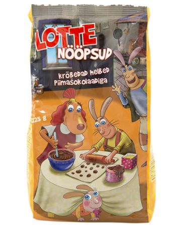 Хлопья хрустящие с молочным шоколадом Lotte Nöpsud 225 г