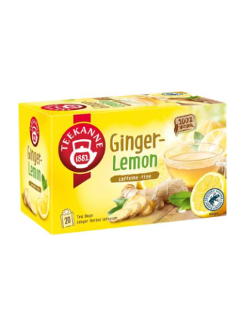 Травяной чай с имбирем и лимоном Teekanne Ginder Turmeric 20х1,75г 