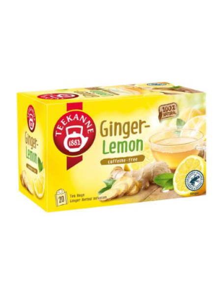 Травяной чай с имбирем и лимоном Teekanne Ginder Turmeric 20х1,75г 