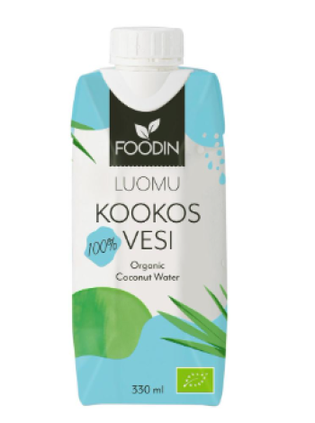 Кокосовая вода Foodin органическая 330мл