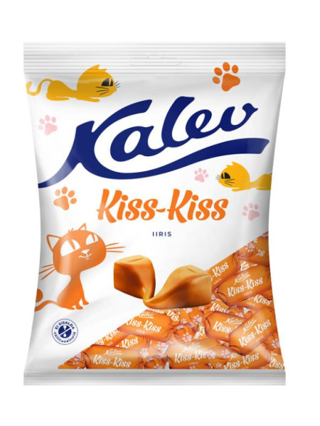 Ириски Кисс-Кисс Kalev Kiss-Kiss 150г