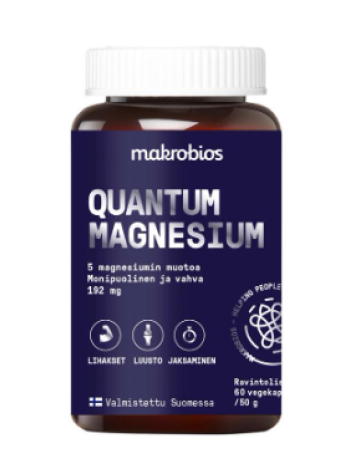 Витаминный препарат для костей и мышц Makrobios Quantum magnesium 60шт 50г
