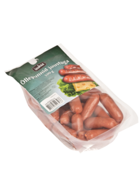 Мини сосиски с сыром ISUKAS Õllepunnid juustuga 500г