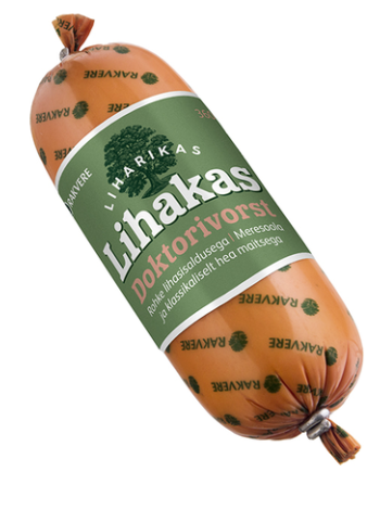 Докторская колбаса RAKVERE Doktorivorst 360 г