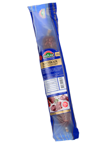 Колбаса сырокопченая Московская OSKAR Täissuitsuvorst Moskva 210 г
