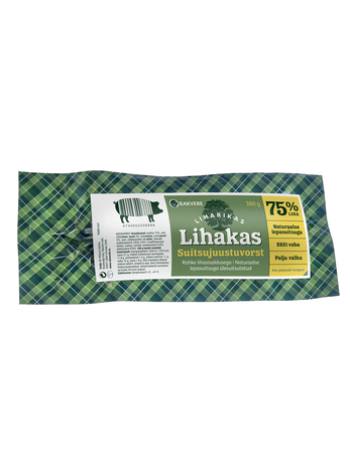 Колбаса копченая с сыром LIHAKAS Suitsujuustuvorst 360 г