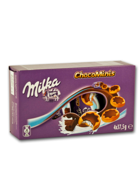 Печенье Milka Chocominis с начинкой 150 г