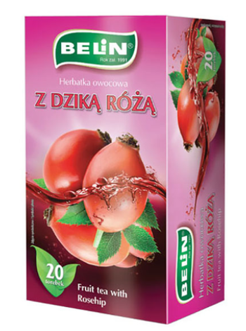 Чай травяной с шиповником Belin 20 х 2 г
