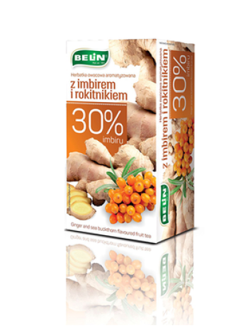 Чай травяной Belin имбирь облепиха 20 х 2 г