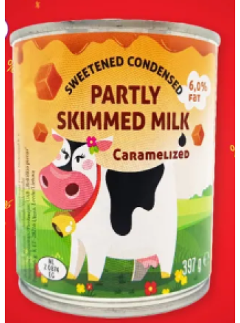 Карамелизированное сгущенное молоко Karamelliseeritud kondenspiim ROKIŠKIO 397г