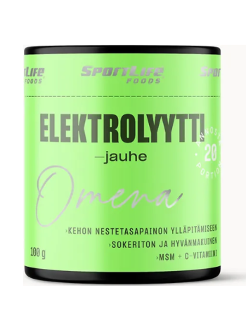 Электролитный порошок SportLife Foods 100г Яблоко