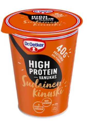 Пудинг Dr.Oetker High Protein 400г со вкусом соленой ириски