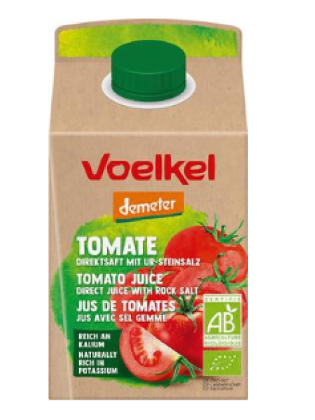 Сок томатный с розовой солью Voelkel Organic Demeter 0,5л