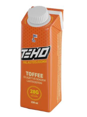 Восстанавливающий напиток TEHO Toffee 0,33мл