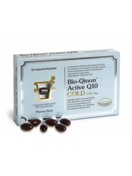 Пищевая добавка Bio-Qinon Active Gold 100mg 60шт