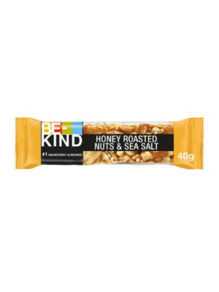 Ореховый батончик BE-KIND Honey Roasted Nuts & Sea Salt 40 г 