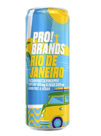 Напиток ProBrands Rio de Janeiro BCAA 330мл маракуйя-ананас