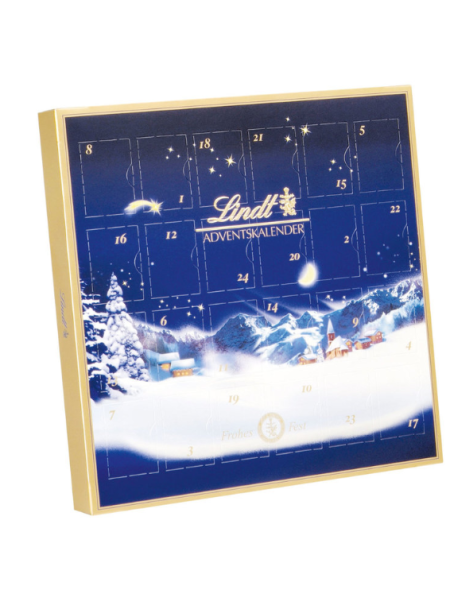 Шоколадный календарь мини Lindt Adventskalender 115г