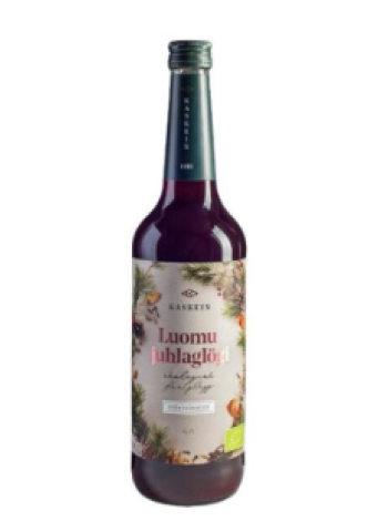 Глинтвейн органический Kaskein Sokeroimaton luomuglögi 0,7л несладкий