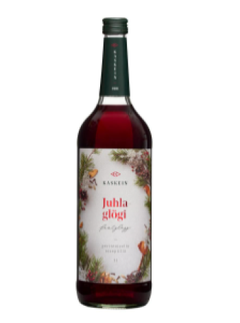 Праздничный рождественский глинтвейн Kaskein Juhlaglögijuoma 1л  