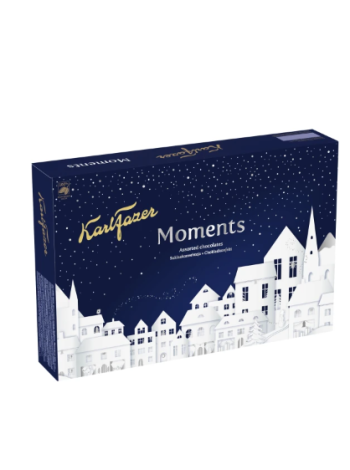 Подарочная коробка шоколадных конфет Fazer Moments 400 г