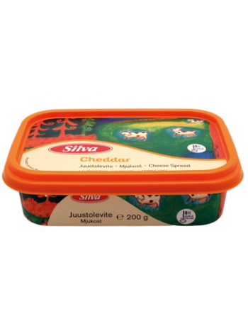 Сырный спред с чеддером Silva cheddar spreads cheese 200г