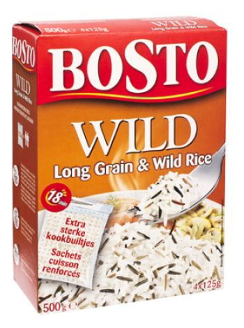 Смесь дикого риса Boostnutritonic Bosto 4 х 125 г