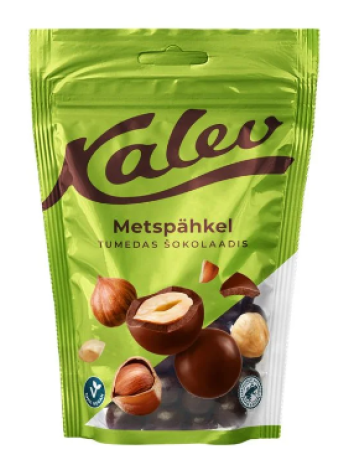 Фундук в темном шоколаде KALEV 140 г