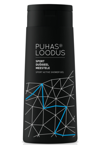 Гель для душа Puhas Loodus Sport 250мл перечная мята
