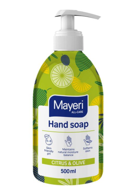 Жидкое мыло MAYERI ALL-CARE Citrus Olive balm 500 мл