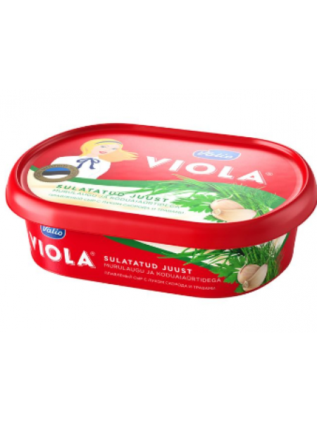 Плавленый сыр с зеленым луком и зеленью VALIO VIOLA 185г