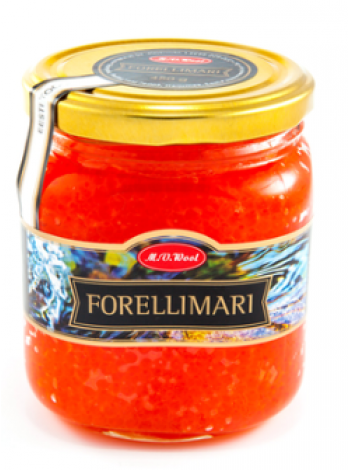 Икра радужной форели Forellimari 450г в стекле