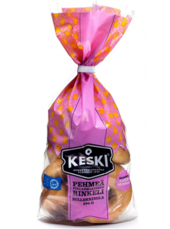 Баранки Keski Pullanmakuinen rinkeli 294г с кардамоном